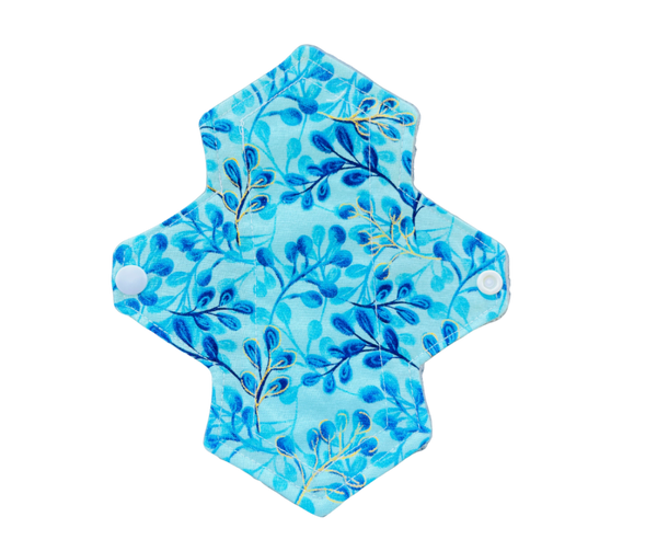 Azul Toalla ecológica (múltiples tamaños/ Flujos)